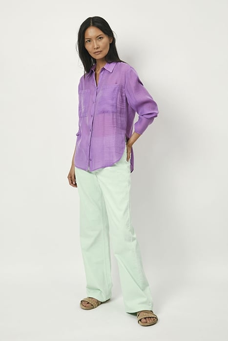 BELLA WIDE LEG JEANS PISTACHIO 1