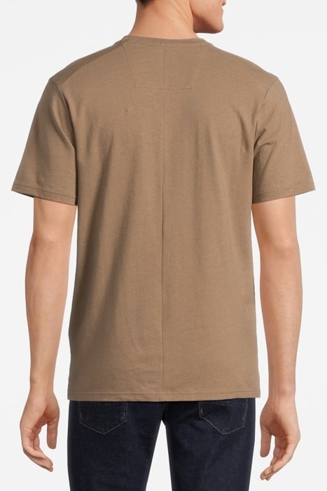 DS_JONATHAN V-NECK TEE TIMBER WOLF TIMBER WOLF 2