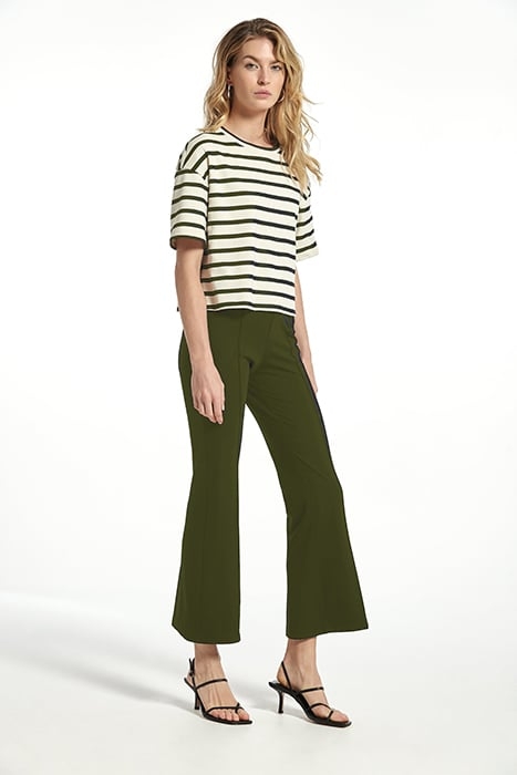 LIGHT PONTE DI ROMA HOLLIE TROUSERS GREEN KAKI 1