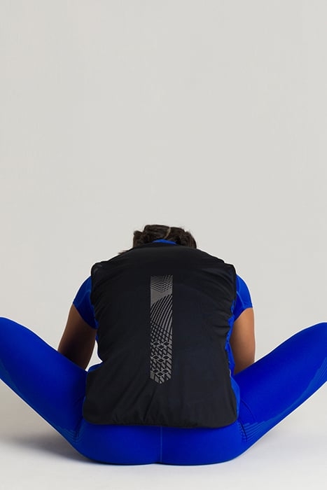 W GILET NEON BLUE-BLACK 6