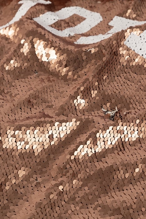 PADDED TOP SEQUINS ROSE GOLD 7