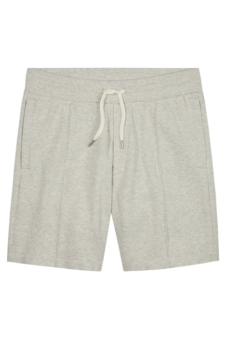 AVERY | DOUBLE FACE PIQUÉ SHORTS TAVERTINE MELANGE 1