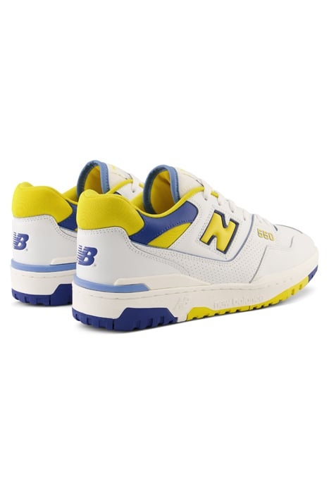BB550NCG SNEAKERS IN WHITE & YELLOW 7