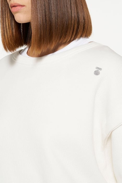 LOOSE FIT SWEATER ECRU 6