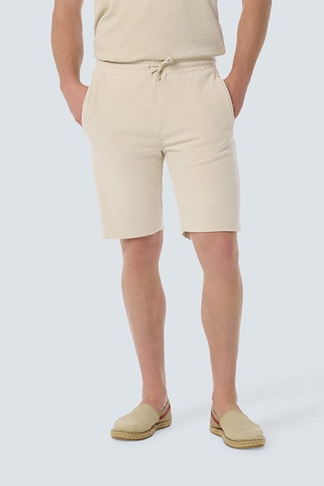 SHORT JERSEY MELANGE JACQUARD CEMENT 1