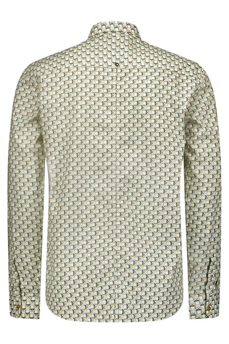 SHIRT STRETCH ALLOVER PRINTED MINT 5