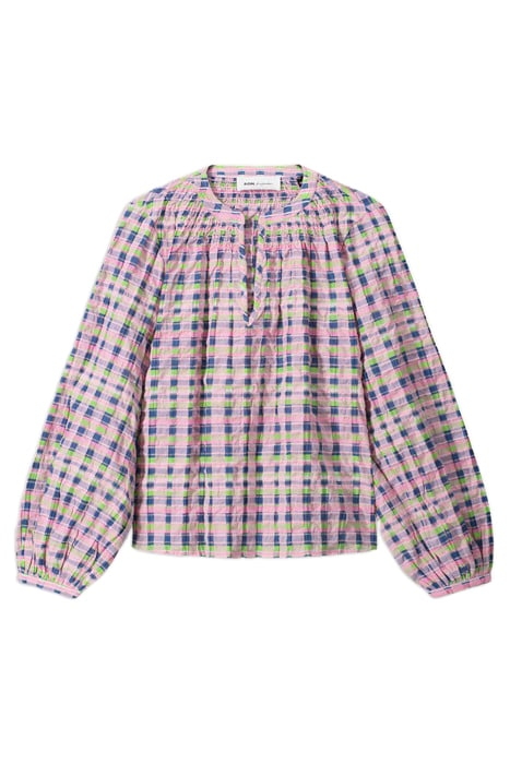 TOP - CHECKS PINK MULTI COLOUR 3