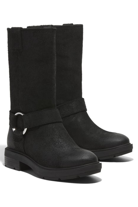 BRIMFIELD TALL PULL ON BOOT BLACK SUEDE 2
