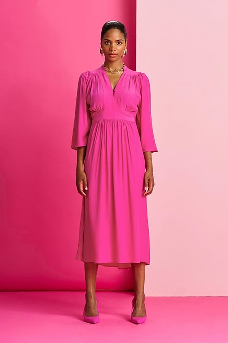 DRESS - IMPERIAL FUCHSIA PINK 1
