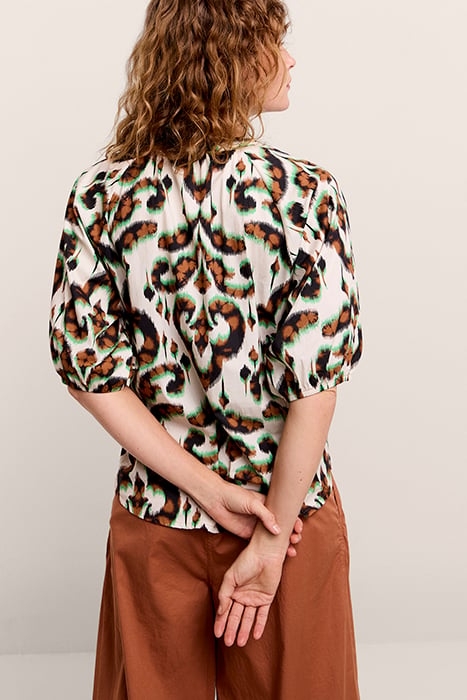 BLOUSE ORNAMENT PRINT MULTICOLOUR 2