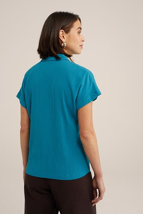BLOUSE TURQUOISE 2