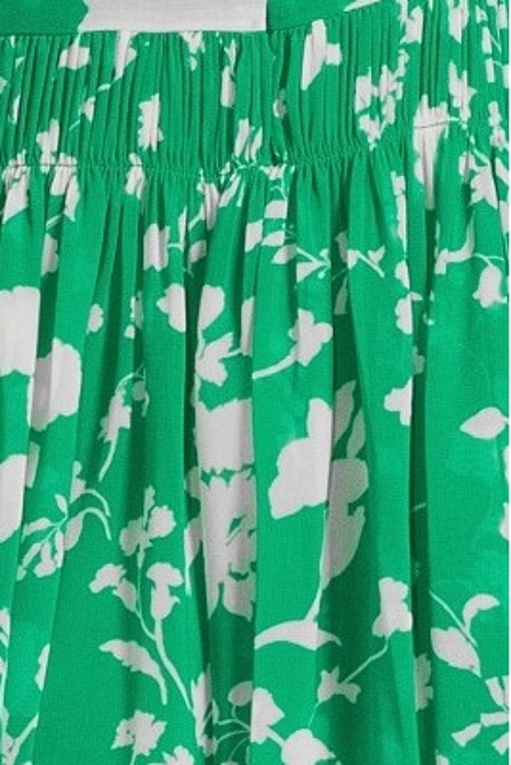DR AMANDA- CAMELIA PRINT GREEN/CREAM 5