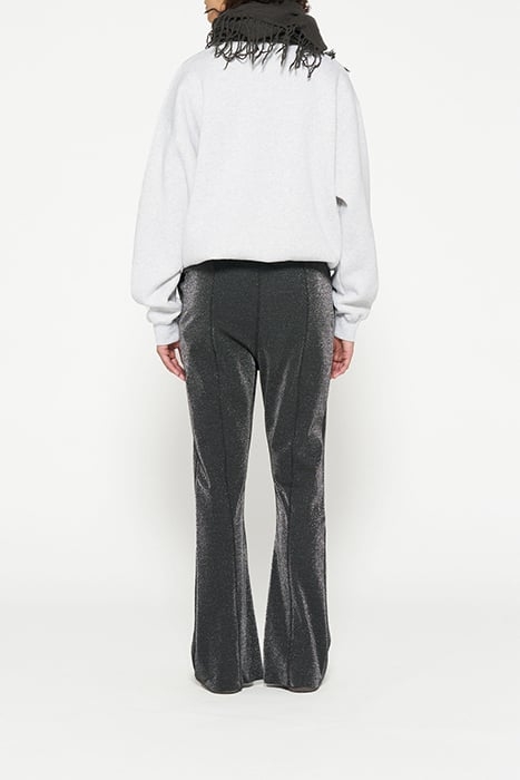 FLARED PANTS GLITTER BLACK 2