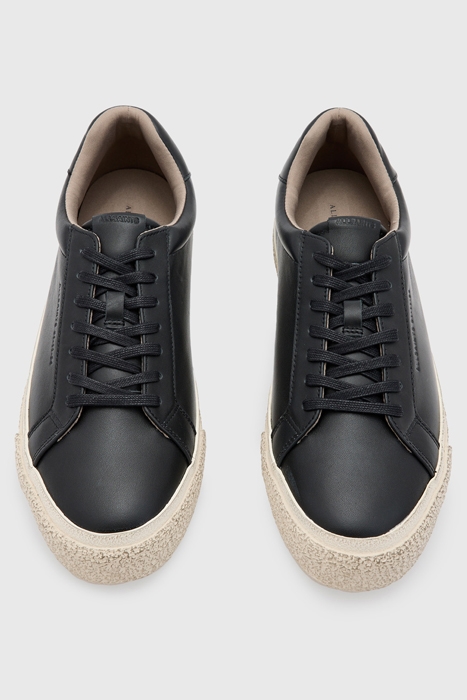 KLOP LTHR LOW TOP BLACK 5