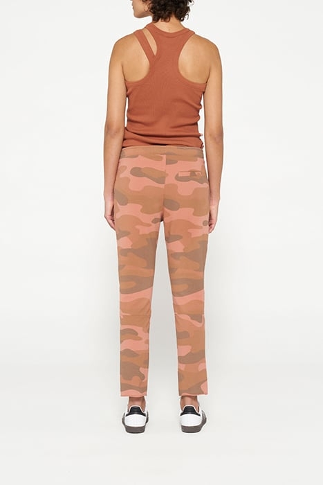 CROPPED JOGGER CAMO SADDLE BROWN 2