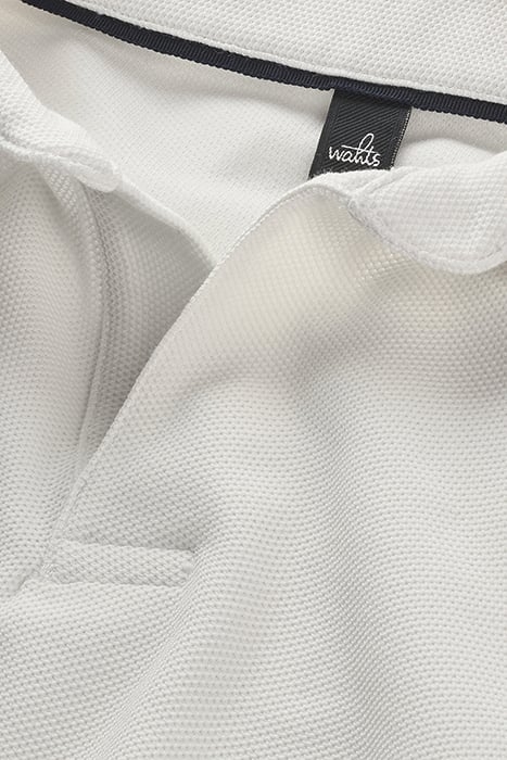PAGE | TECH STRETCH POLO PURE WHITE 2