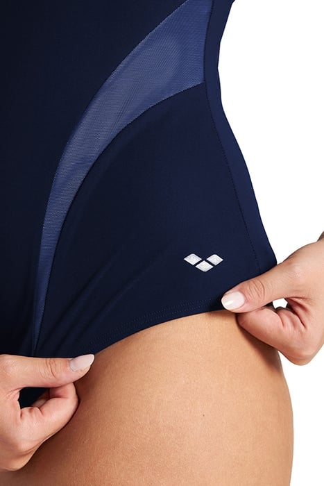 W ISABEL LIGHT CROSS BACK ONE PIECE PLUS NAVY-BRIGHT BLUE 5