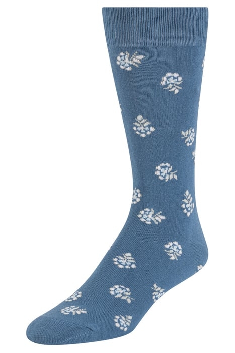 3PK MENS NON TERRY CREW BLUE 4