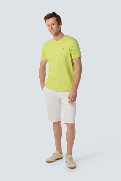 T-SHIRT CREWNECK SLUB LIME 3