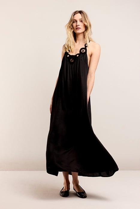 DRESS SOLID SATIN BLACK 3