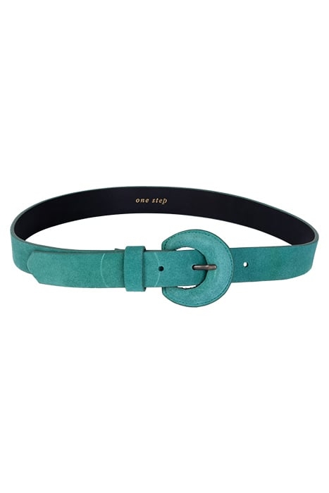 ANDREW - GREEN GRASS BELT IN CERTIFIED SUEDE LEATHER 2
