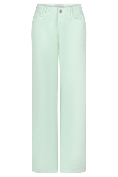 BELLA WIDE LEG JEANS PISTACHIO 3