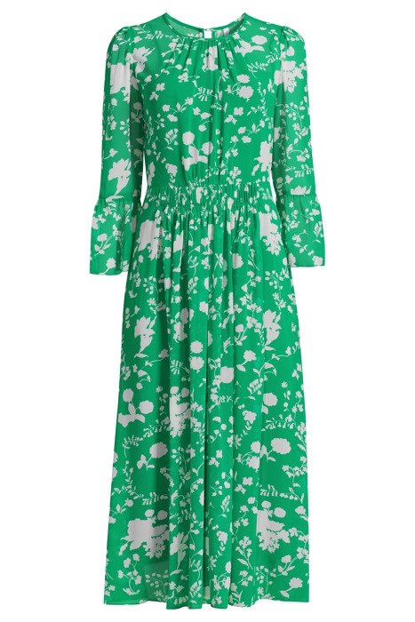 DR AMANDA- CAMELIA PRINT GREEN/CREAM 3
