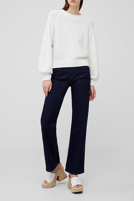 FRENCH CONNECTION LILY MOZART JUMPER SUMMER WHITE 1