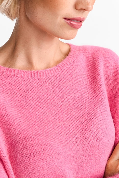 COZY CREW NECK RECYCLED FRENCH PINK 5