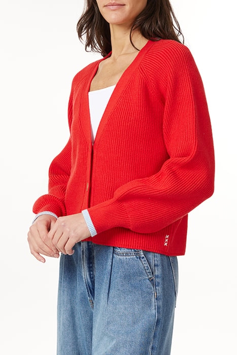 SWEATER CARDIGAN HIGH RISK RED 5