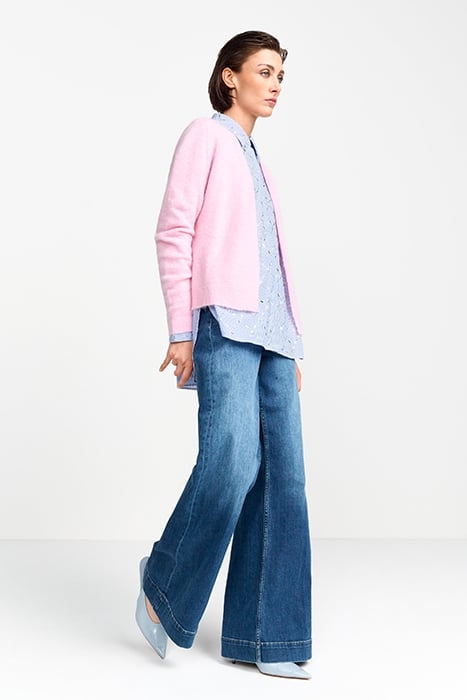 COZY CARDIGAN RECYCLED FROZEN ROSE 3