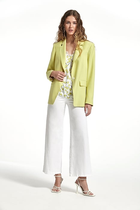 VISCOSE TWILL OMAN JACKET LIME 1