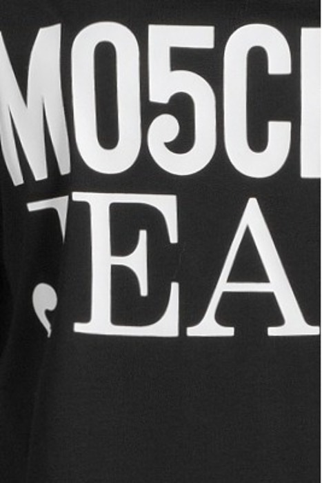 LOGO PRINT JERSEY T-SHIRT BLACK 5