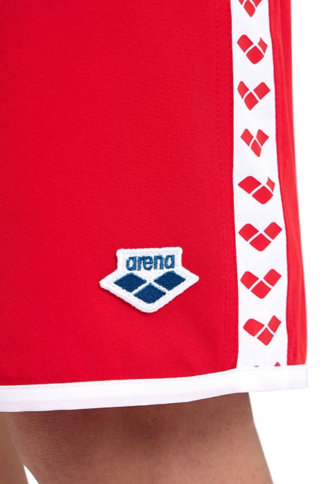 ICONS TEAM STRIPE UNISEX BERMUDA RED-WHITE 5