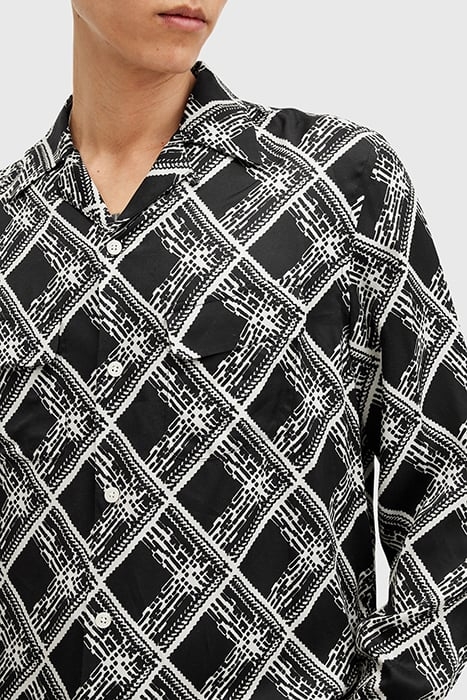 GRID LS SHIRT JET BLACK 6