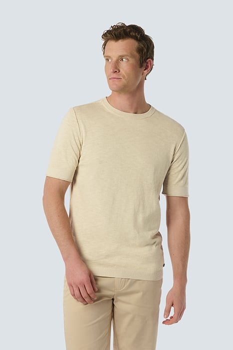 PULLOVER SHORT SLEEVE CREWNECK CEMENT 1