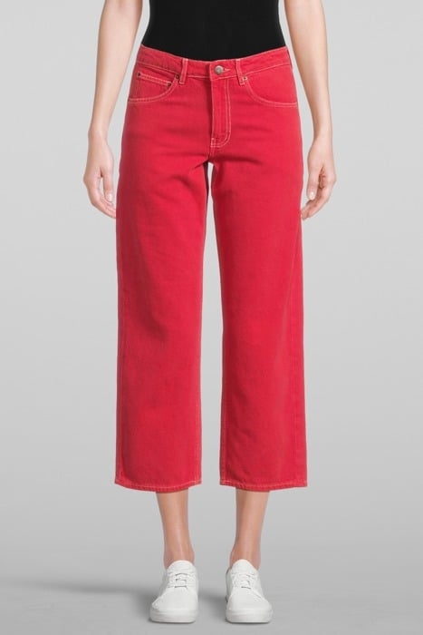 LE DROIT CROPPED 5 POCKETS PANTS FRAISE VINTAGE 1