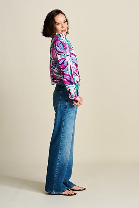 BLOUSE - MILLY FIORE DI ZUCCA MULTI COLOUR 4