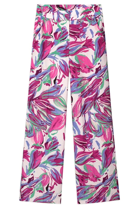 PANTS - WIDE LEG FIORE DI ZUCCA MULTI COLOUR 3