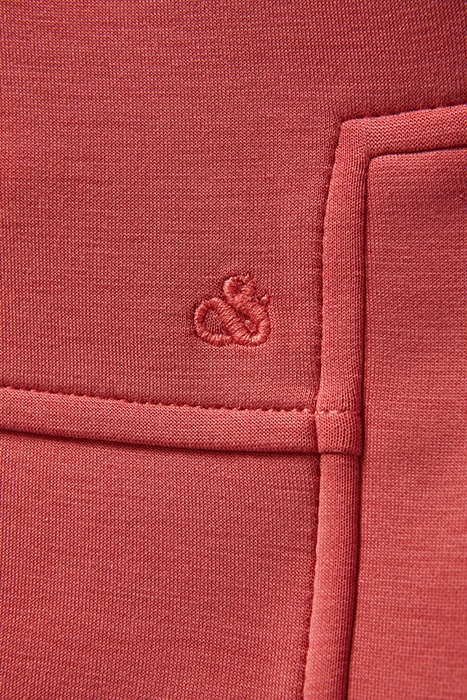 DOLMAN QUARTER ZIP MINERAL RED 6