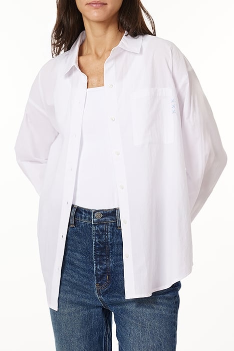 OVERSIZED SHIRT BRILLIANT WHITE 4
