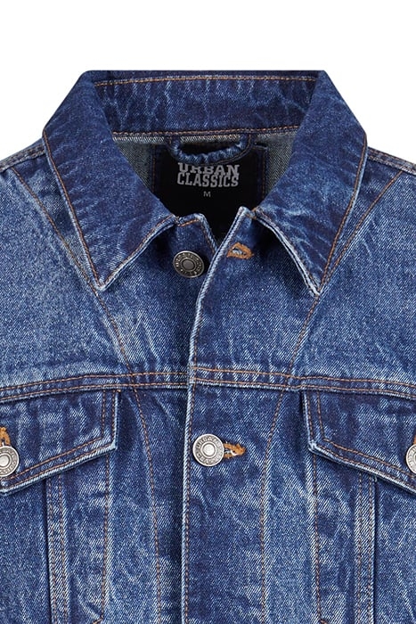 HEAVY OUNCE BOXY DENIM JACKET NEW MID BLUE WASHED 8