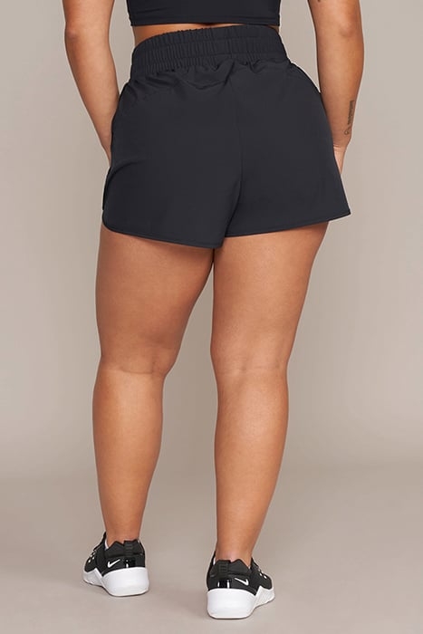 ELLEN - WOMEN'S LOOSE FIT SHORTS BLACK 2