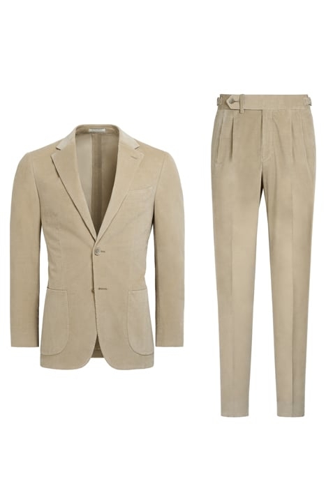 LIGHT BROWN TAILORED FIT HAVANA SUIT 2