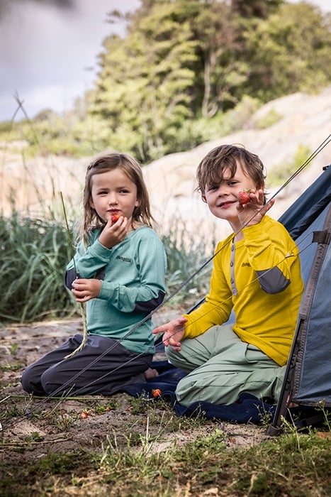 MYSKE WOOL KIDS SHIRT LIGHT GOLDEN YELLOW 3