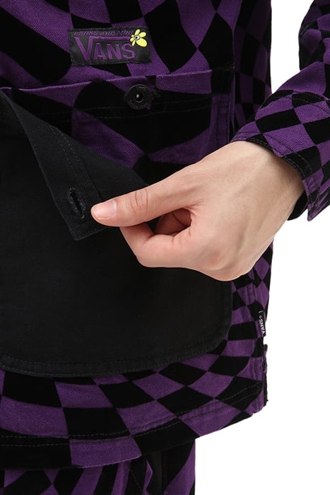 P.A.M SPIRAL CHECKER CHORE JACKET PERKS & MINI CROWN JEWEL 5