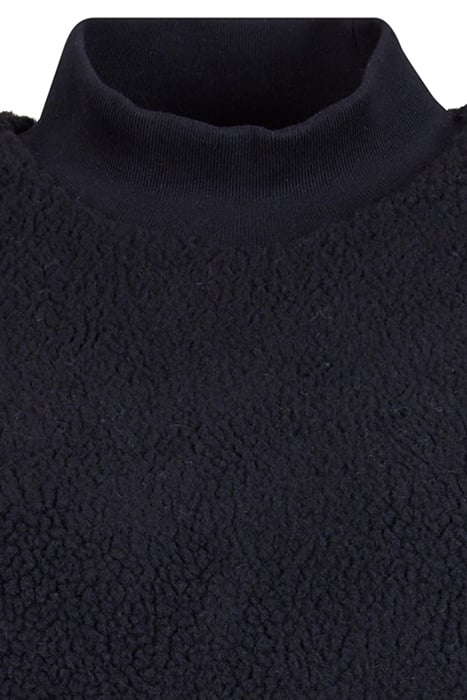 LADIES SHERPA CREWNECK BLACK 8