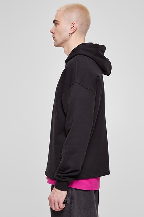 ORGANIC LOOSE HOODY BLACK 6