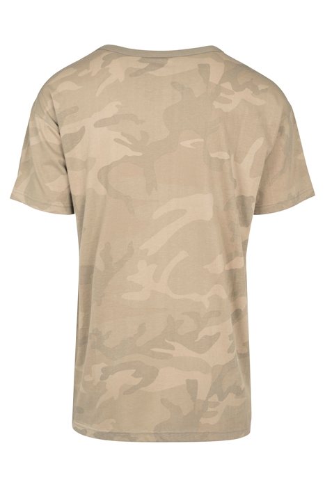 CAMO OVERSIZED TEE SAND CAMO 5