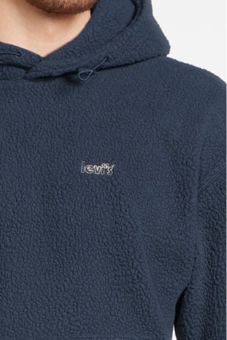 COZY UP HOODIE DRESS BLUES 4